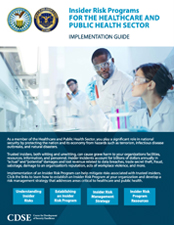 Insider Risk Programs for the Healthcare and Public Health Sectors Job Aid